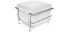 Quadratischer Fußhocker - Bezug aus Kunstleder - Kart image 9