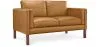 Sofa mit Lederbezug - 2-Sitzer - Mordecai image 9