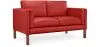 Sofa mit Lederbezug - 2-Sitzer - Mordecai image 9