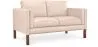 Sofa mit Lederbezug - 2-Sitzer - Mordecai image 9