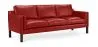 Sofa mit Lederbezug - 3-Sitzer - Menache image 9