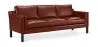 Sofa mit Lederbezug - 3-Sitzer - Menache image 9