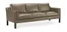 Sofa mit Lederbezug - 3-Sitzer - Menache image 9