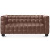Sofa mit Lederbezug - 2-Sitzer - Nubus image 9