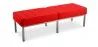 Gepolsterter Lederbank - 3 Sitze - Kannes image 9
