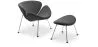 Designer Sessel mit Fußstütze - Bezug - Chunk image 9