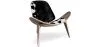 Design-Sessel - Skandinavischer Stil - Bezogen mit Ponyfell - Lucy image 9