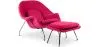 Designer Sessel mit Fußstütze - Bezug aus Stoff - Womb image 9