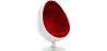 Designer-Sessel in Eiform - Kunstlederbezug - Eny image 9