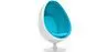 Designer-Sessel in Eiform - Kunstlederbezug - Eny image 9