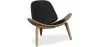 Design-Sessel - Skandinavischer Sessel - In Leder bezogen - Lucy image 9
