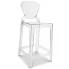 Barhocker mit Rückenlehne - Transparentes Design - 65cm - Victoria Queen image 9