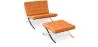 Designer Sessel mit Fußstütze - Bezug aus Kunstleder - Town image 9