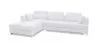Chaiselongue mit 3 Sitzen - Bezogen mit Stoff - Boretti image 9