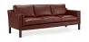 Sofa mit Kunstlederbezug - 3-Sitzer - Benzion image 9