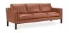 Sofa mit Kunstlederbezug - 3-Sitzer - Benzion image 9