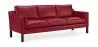Sofa mit Kunstlederbezug - 3-Sitzer - Benzion image 9