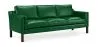 Sofa mit Kunstlederbezug - 3-Sitzer - Benzion image 9