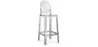 Barhocker mit Rückenlehne - Transparentes Design - 75cm - Victoria Queen image 9