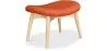 Hocker aus Leinen - Skandinavisches Design - Holz - Kontor image 9