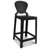 Barhocker mit Rückenlehne - Transparentes Design - 65cm - Victoria Queen image 9