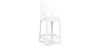 Barhocker mit Rückenlehne - Transparentes Design - 65cm - Victoria Queen image 9