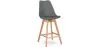 Hocker im skandinavischen Stil - Holzbeine - Denisse image 9