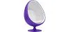 Ei-Design-Sessel - In Stoff bezogen - Eny image 9