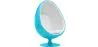 Ei-Design-Sessel - In Stoff bezogen - Eny image 9