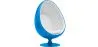 Ei-Design-Sessel - In Stoff bezogen - Eny image 9