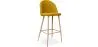 Gepolsterter Hocker aus Stoff - skandinavisches Design - 76cm - Evelyne image 9