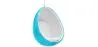 Hängender Ei-Design-Sessel - Bezogen mit Stoff - Eny image 9