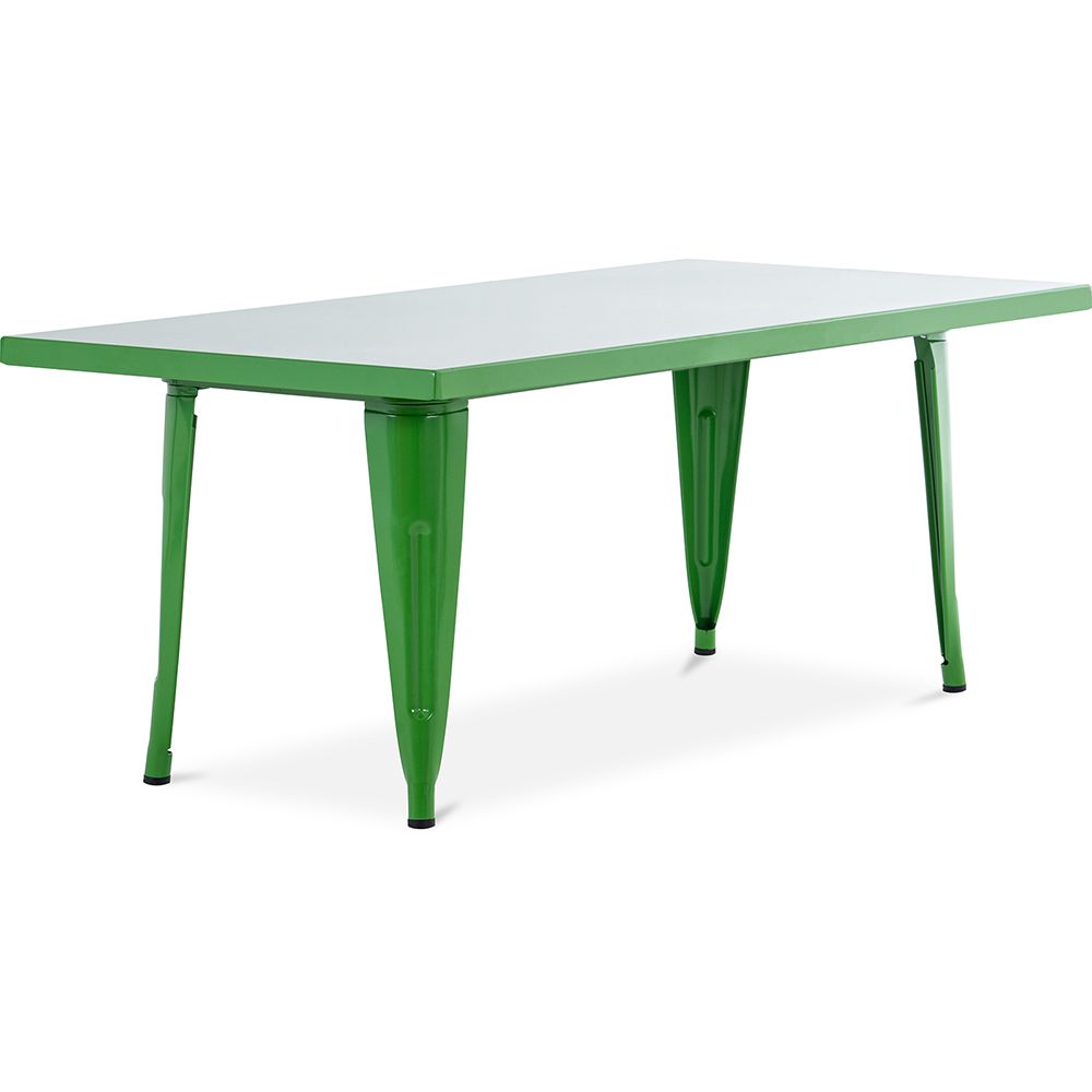 Rechteckiger Kindertisch - Industriedesign - 120cm - Stylix image 8