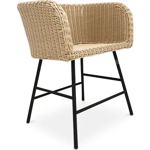 Rattan-Esszimmerstuhl - Boho Bali Design - Ishita image 8