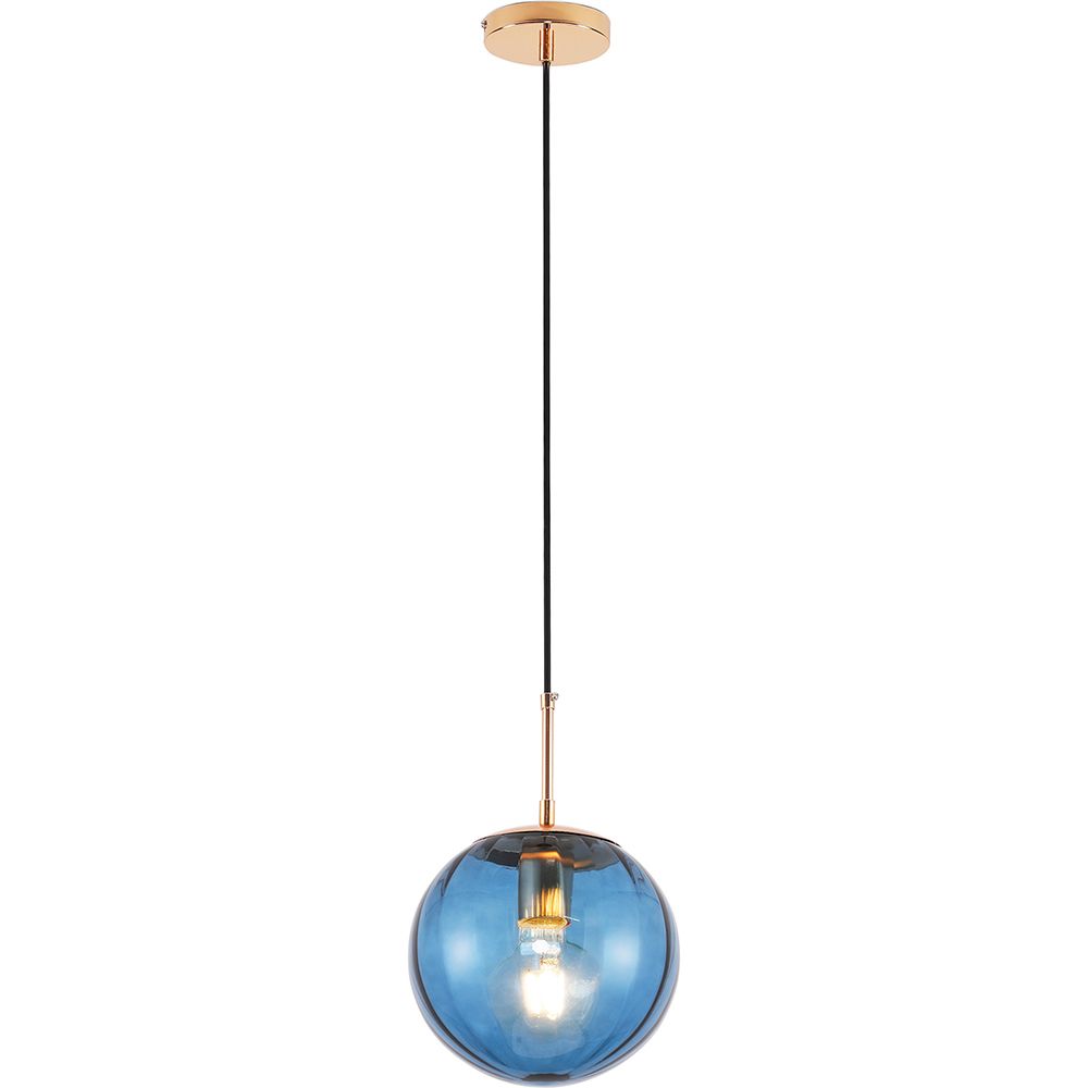 Retro-Deckenlampe - Bunte Kugel-Pendelleuchte - Rumi image 8