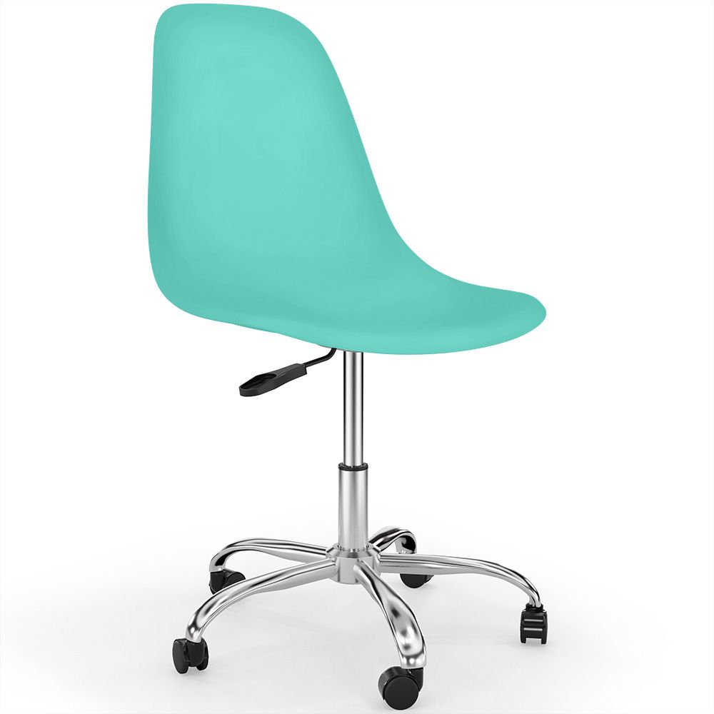 Bürostuhl mit Rollen - Schreibtisch-Drehstuhl - Denisse image 8