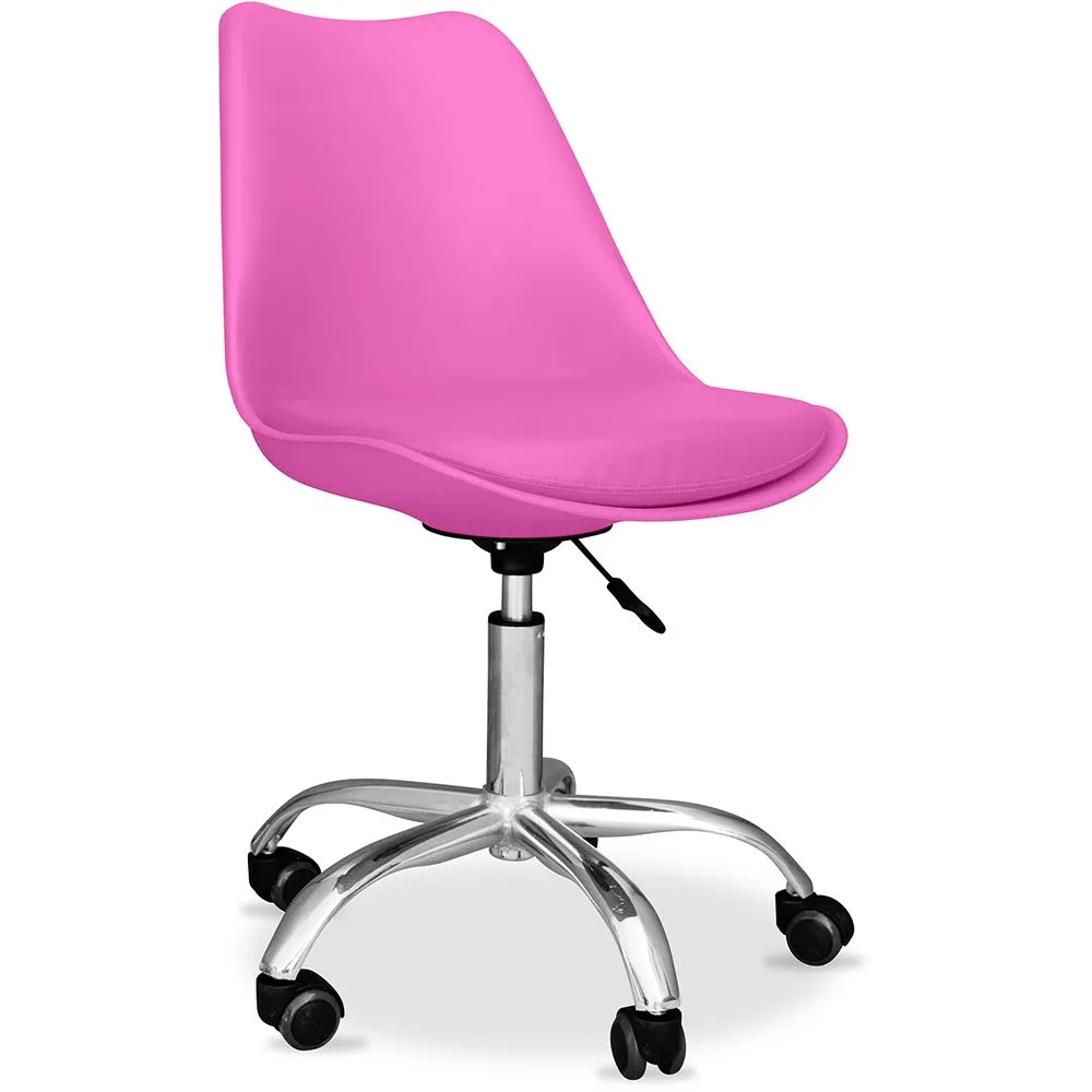 Bürostuhl auf Rädern - Schreibtisch-Drehstuhl - Tulip image 8