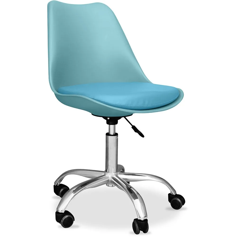 Bürostuhl auf Rädern - Schreibtisch-Drehstuhl - Tulip image 8