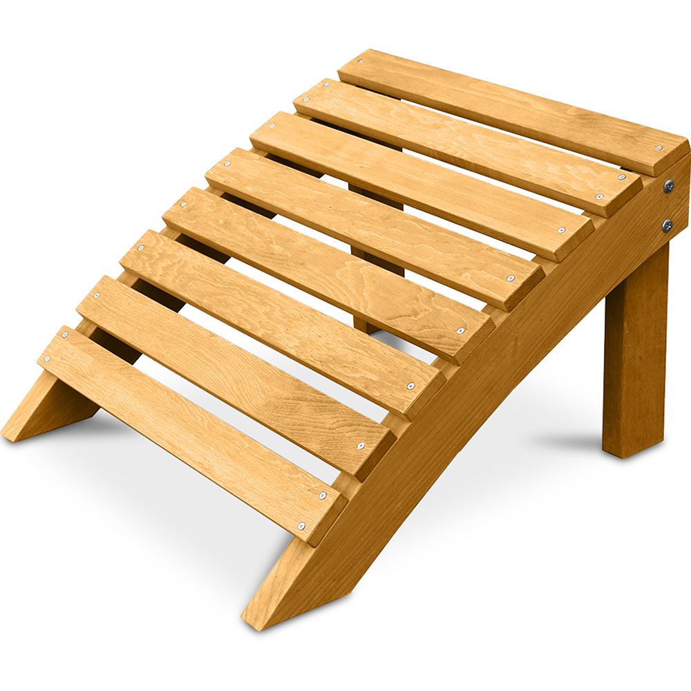 Fußhocker aus Holz für Gartenstuhl - Alana image 8