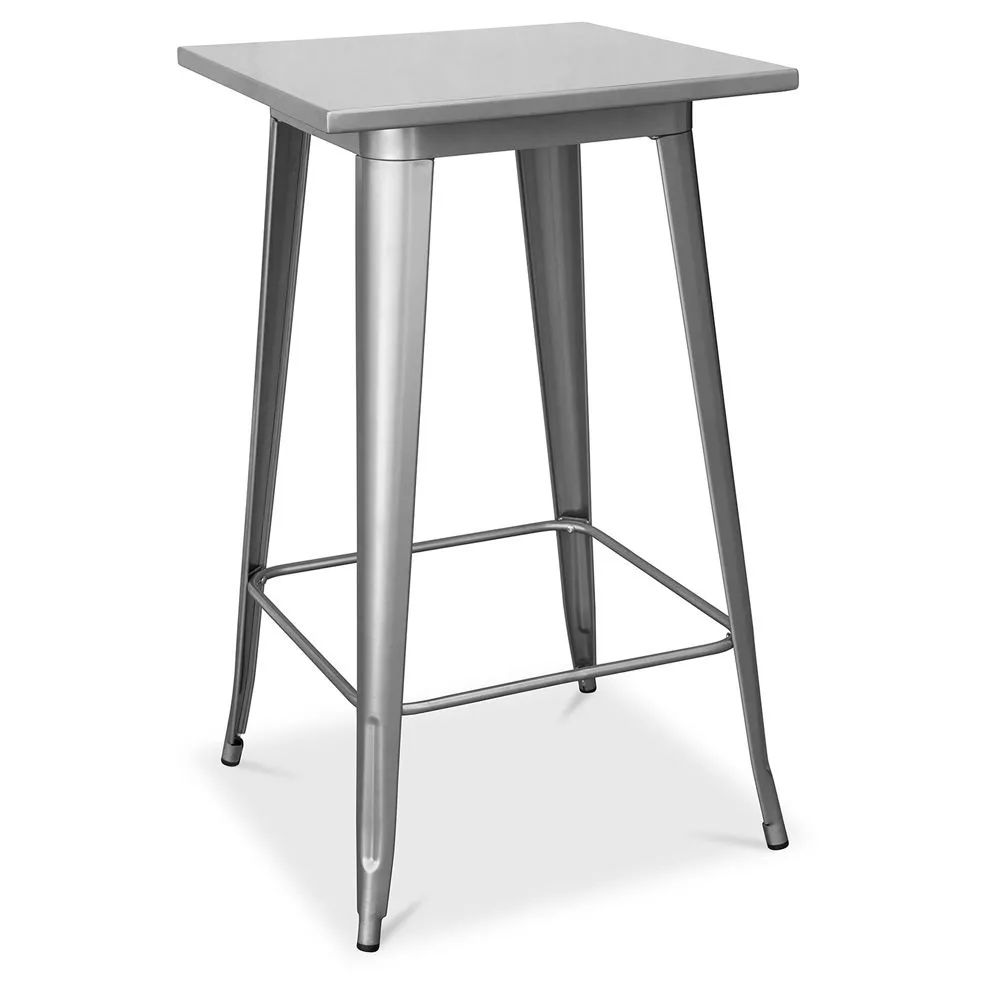 Quadratischer Hocker-Tisch - Industriedesign - 100 cm - Galla image 8