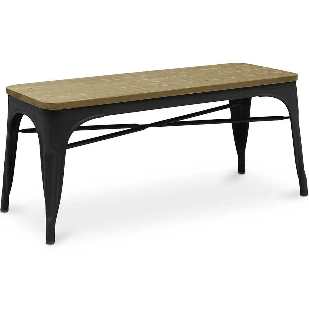  Bank - Industriedesign - Holz und Metall - Stylix image 8