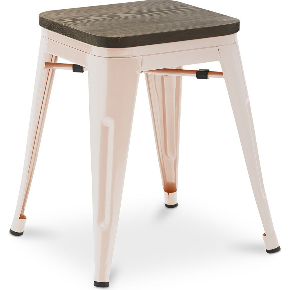 Barhocker im Industriedesign - Holz & Stahl - 45cm - Neuauflage - Stylix image 8