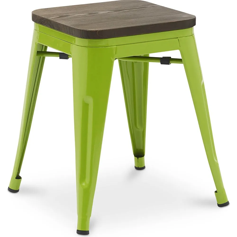 Barhocker im Industriedesign - Holz & Stahl - 45cm - Neuauflage - Stylix image 8