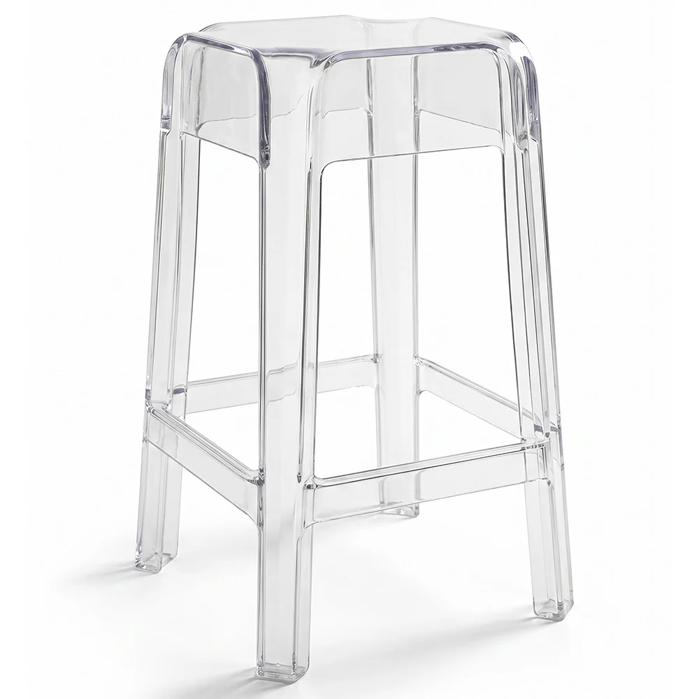 Transparenter Design-Hocker - 65cm - Victoria Queen image 8