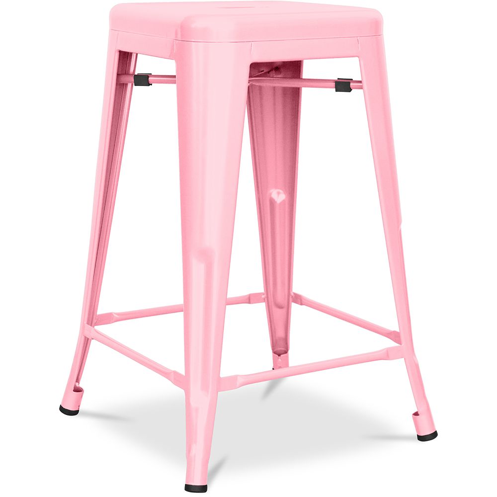Barhocker - Industriedesign - Stahl matt - 60cm - Neuauflage - Stylix image 8