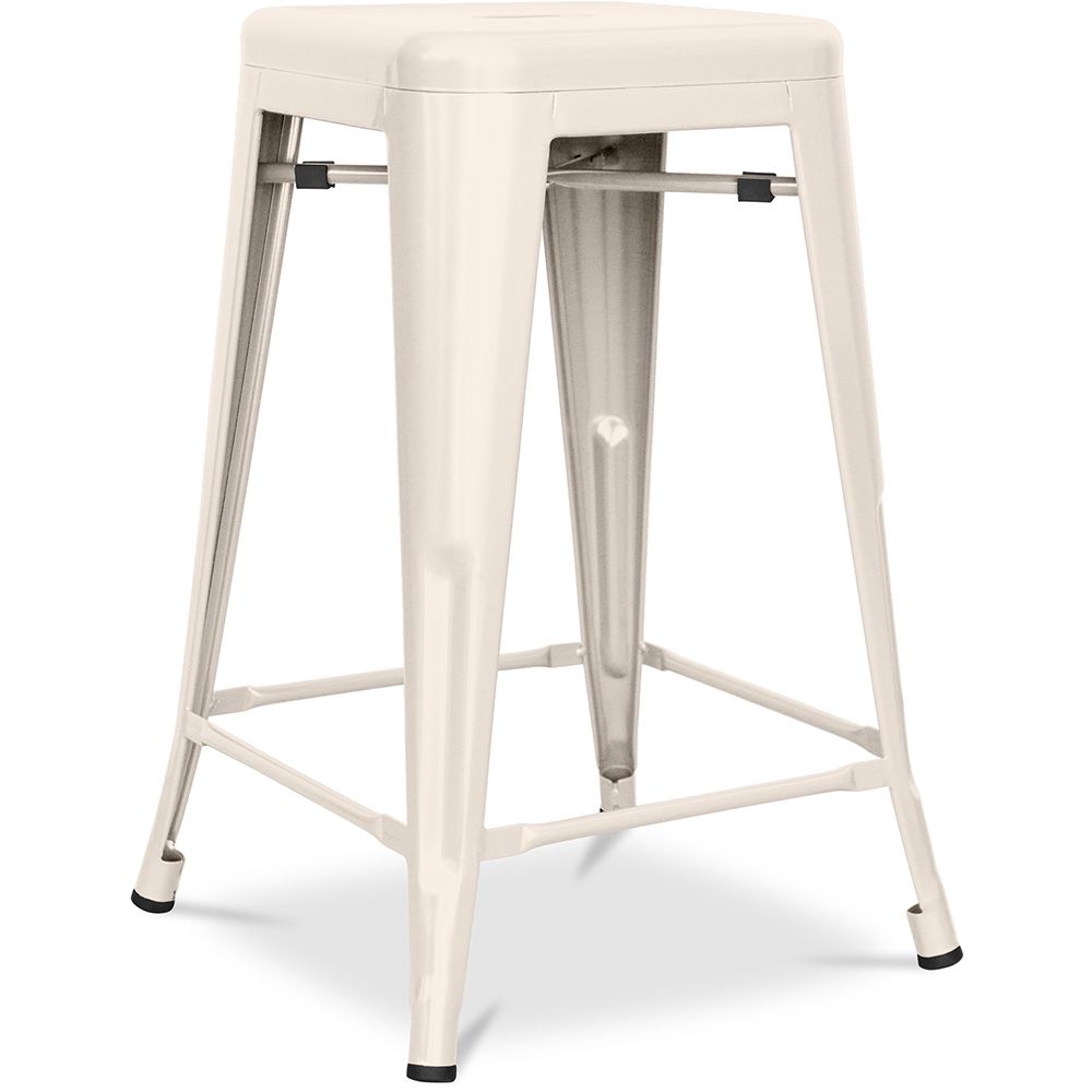 Barhocker - Industriedesign - Stahl matt - 60cm - Neuauflage - Stylix image 8