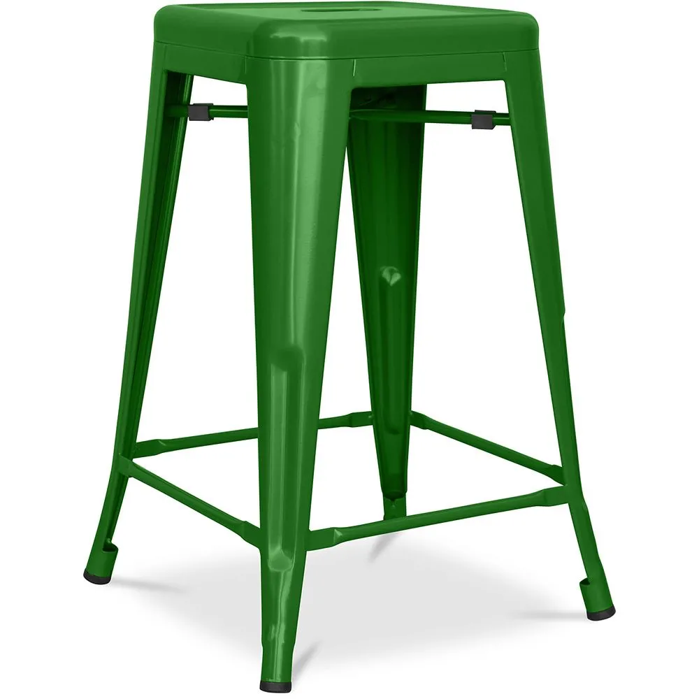 Barhocker - Industriedesign - Stahl matt - 60cm - Neuauflage - Stylix image 8