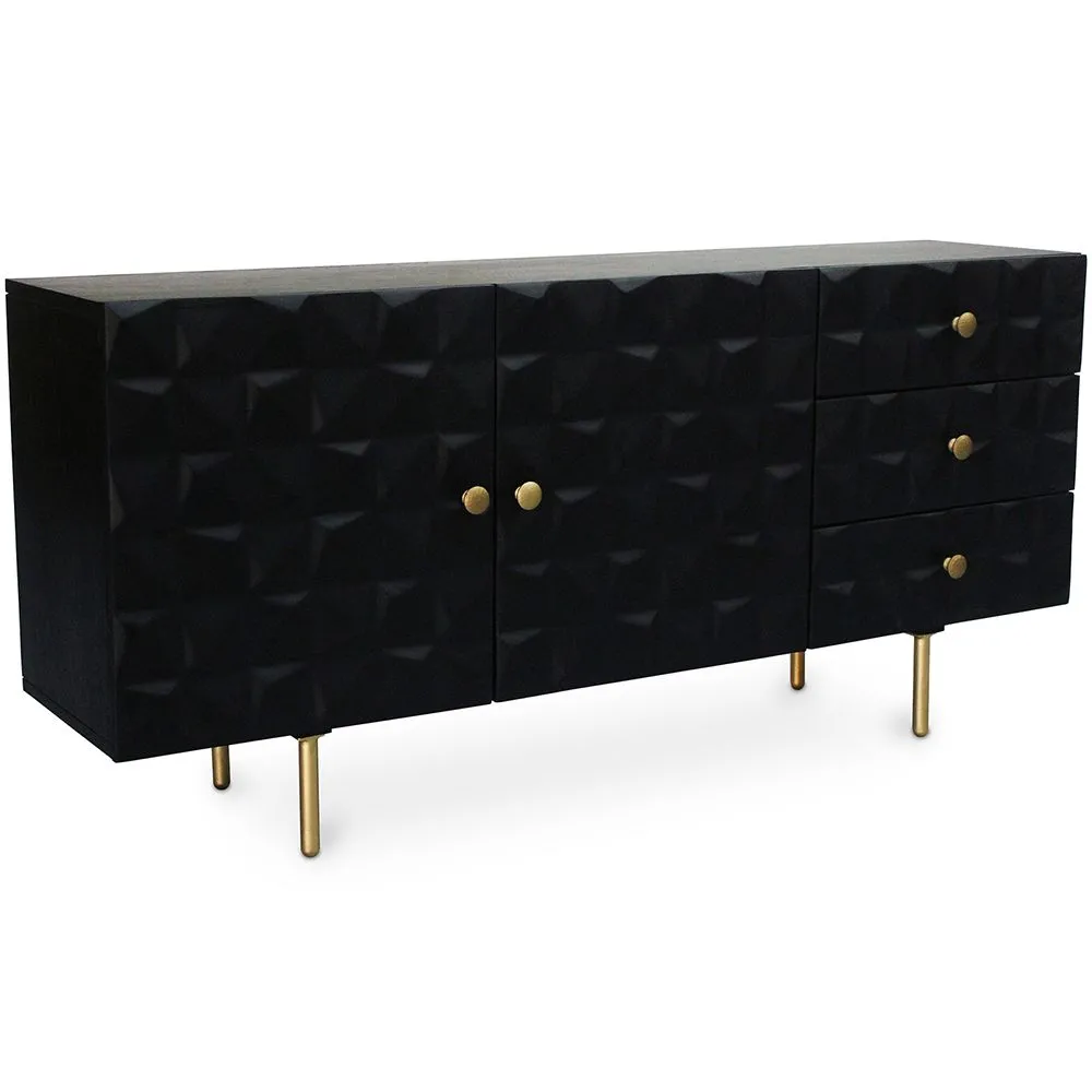 Sideboard – Schwarz - Huisu image 8