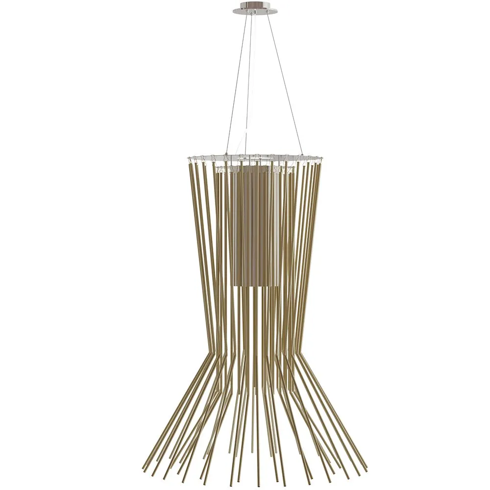 Deckenlampe in Gold - Design-Pendelleuchte - Madison image 8