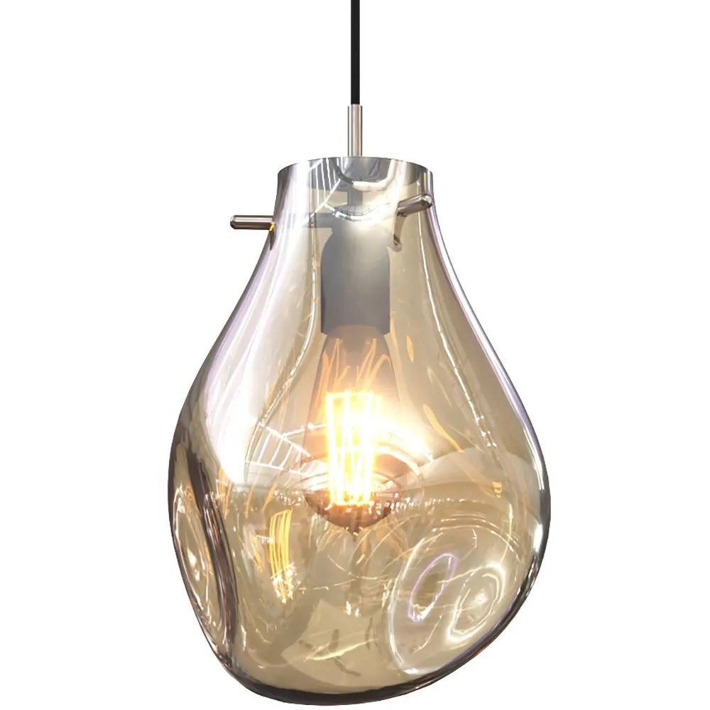 Glas-Deckenlampe - Design-Pendelleuchte - Vera image 8